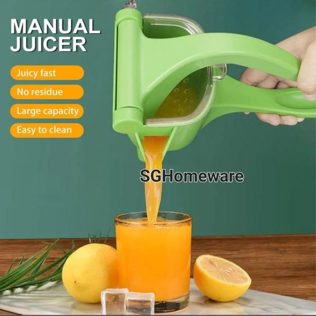 TERLARIS Alat peras buah manual Alat press buah Hand juicer buah gagang