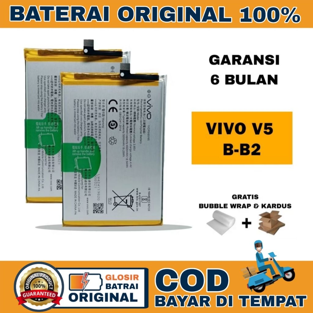 BATRAY BATERAI BATRE VIVO V5 1601 B-B2 ORIGNAL
