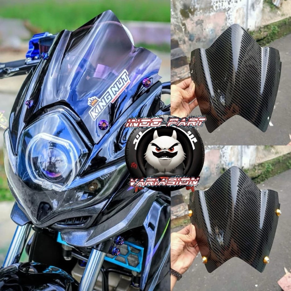 Visor Variasi Satria Fu Barong Model Jenong Kualitas Terbaik