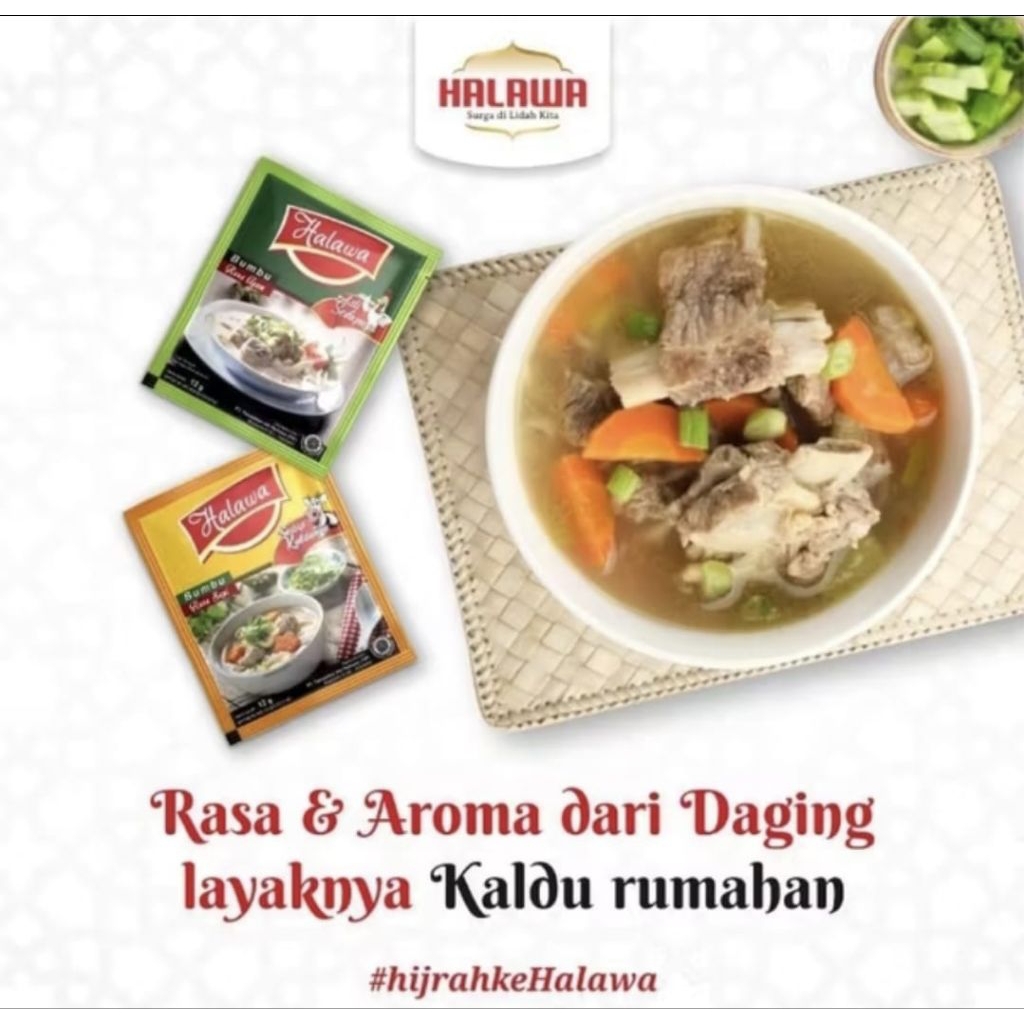 

bumbu masak alami merk halawa rasa ayam