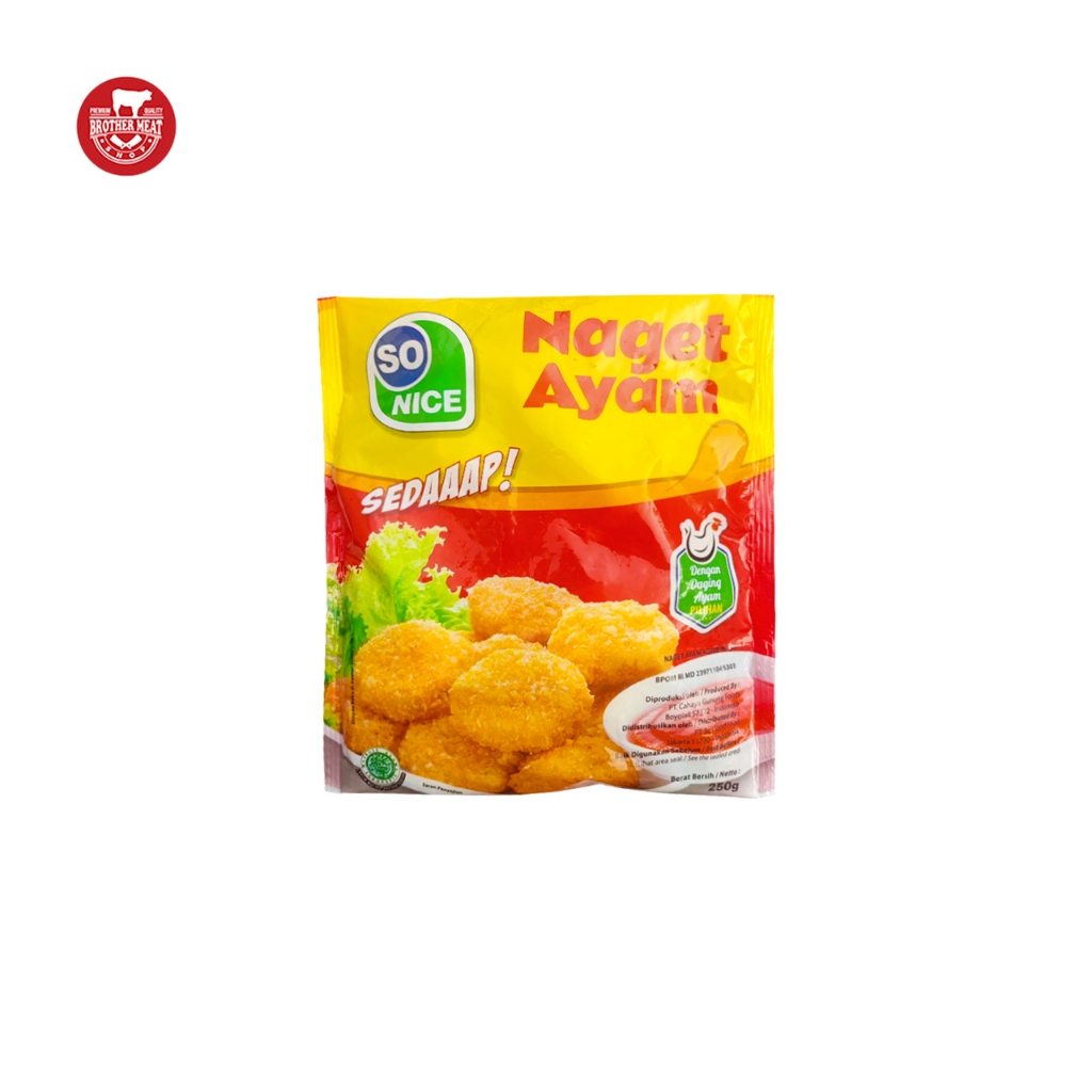 

So Nice Chicken Nugget Sedaaap / Nugget Ayam - Brothermeatshop