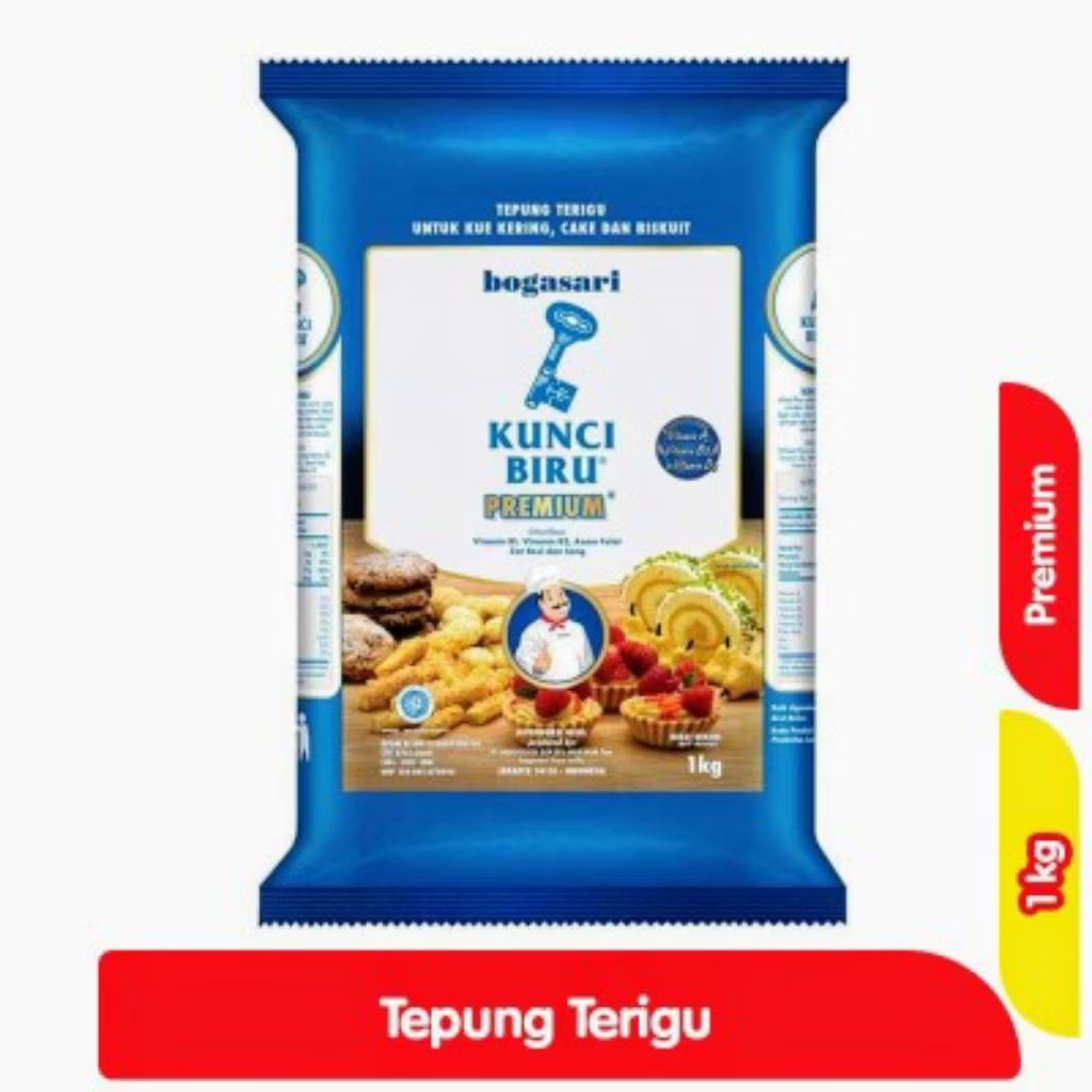 

Kunci Biru Tepung Terigu 1kg