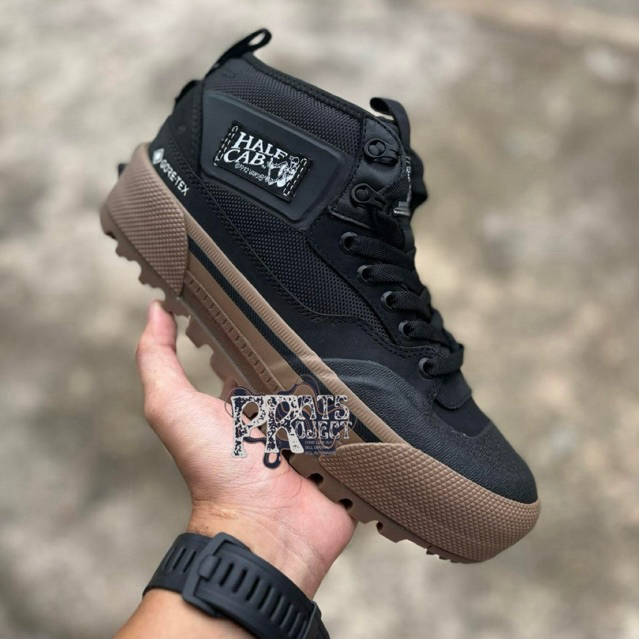 Sepatu Vans Half Cab MTE-3 Gore-Tex Black Gum ( RARE ITEM ) Original Resmi