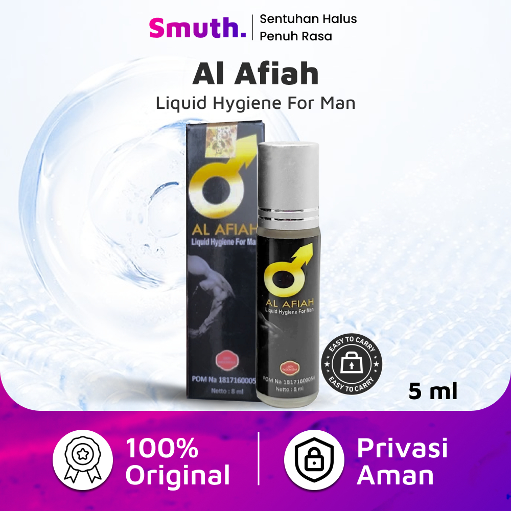 AL AFIAH Minyak Oles Herbal Pria 5 ml Tahan Lama Anti ED Asli ORIGINAL 100% BPOM