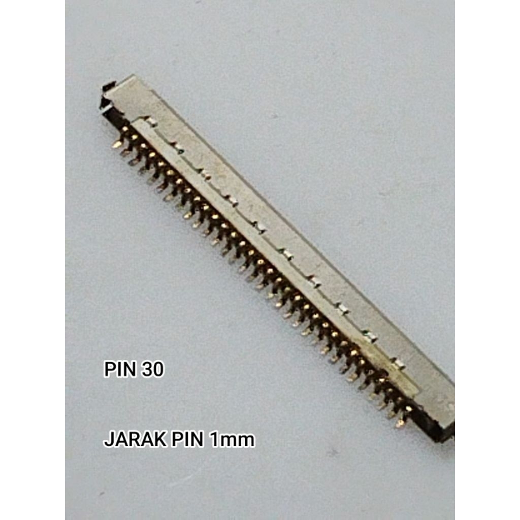 Soket LVDS Konektor LCD LED 30 Pin Original Soket LVDS 30 pin