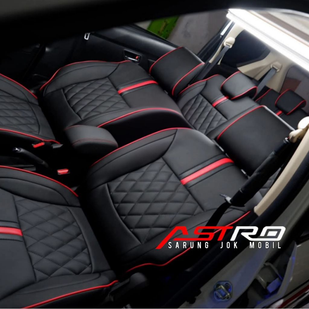 Kulit jok Permanent jok paten mobil Avanza Xenia xpander rush Terios Innova Ertiga BRV Calya dll