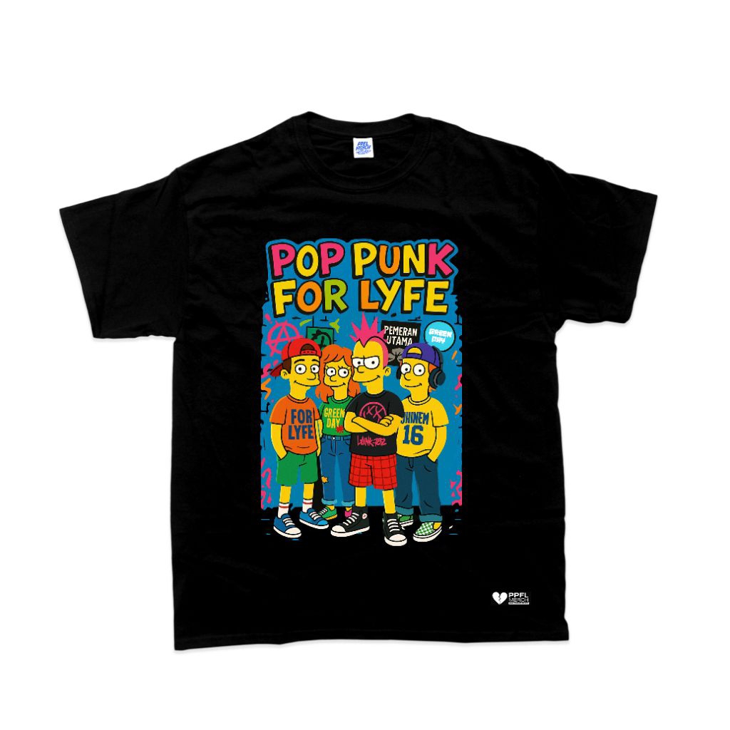 Kaos Pop Punk for Lyfe Gang | Kaos Pop Punk Simson The Simpsons