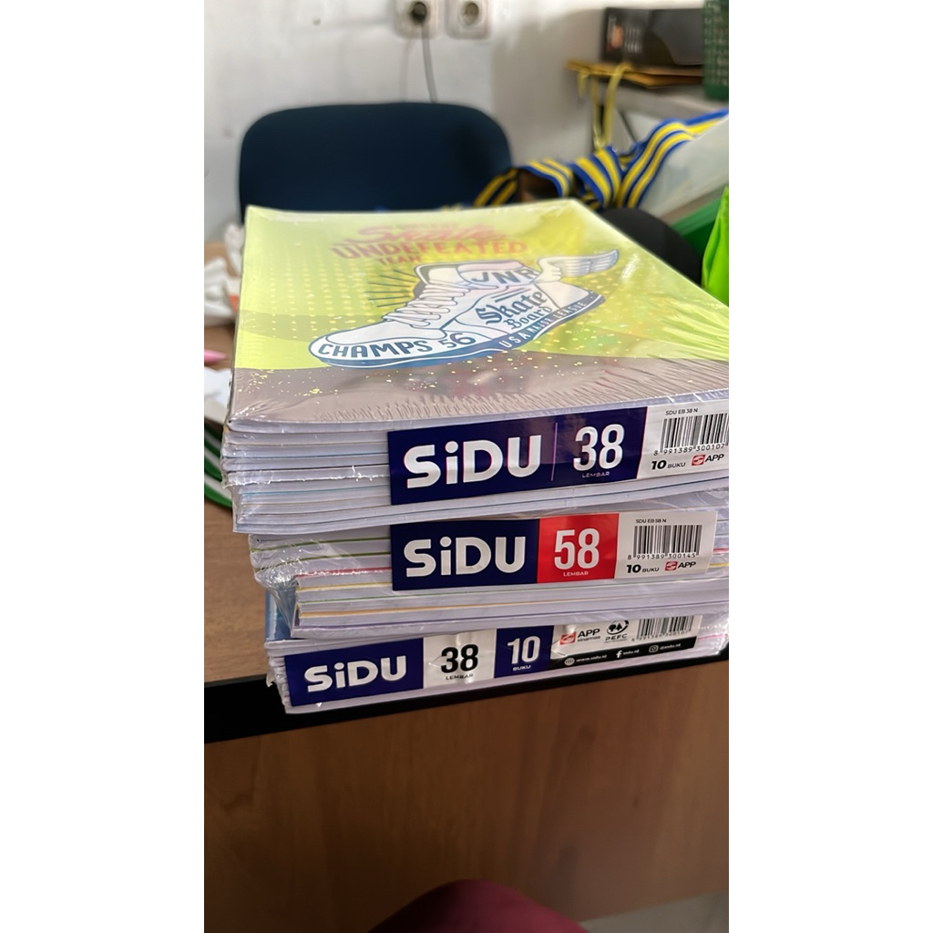 

Buku Sidu 38 Lembar dan 58 Lembar