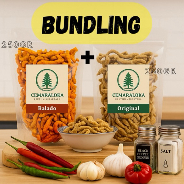 

CemaraLoka - Bundling Original Balado Gurih Enak 250gr++