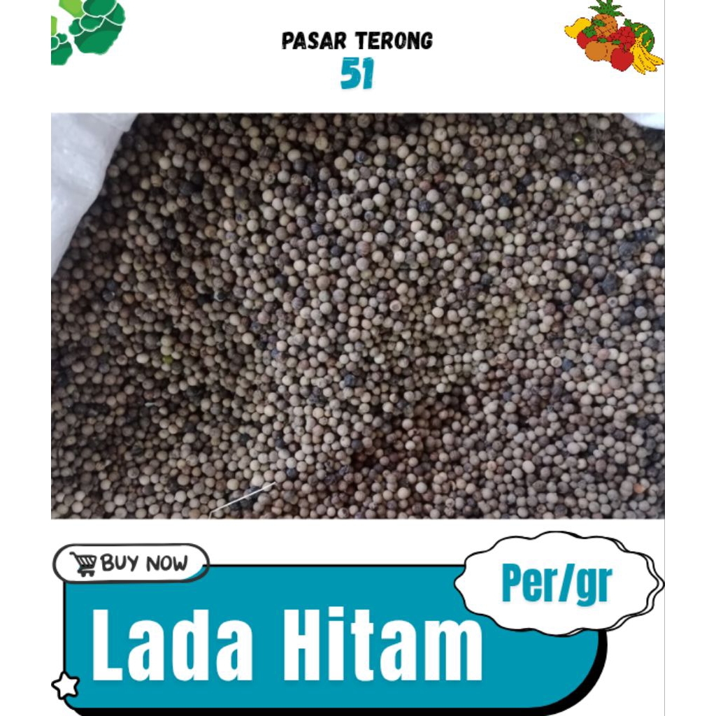 

Marica Hitam / Lada Hitam Makassar