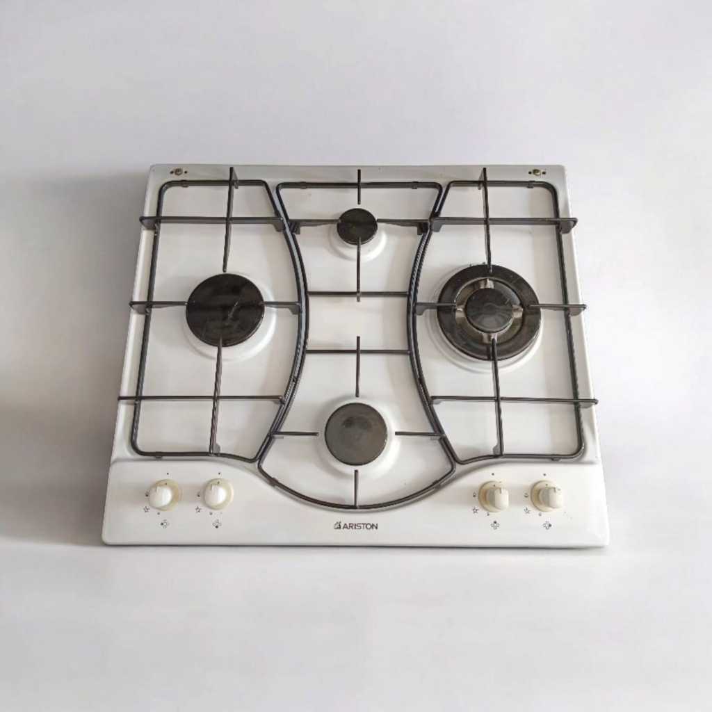 ARISTON Built in Hob / Kompor tanam gas 4 tungku, 60cm, ex display