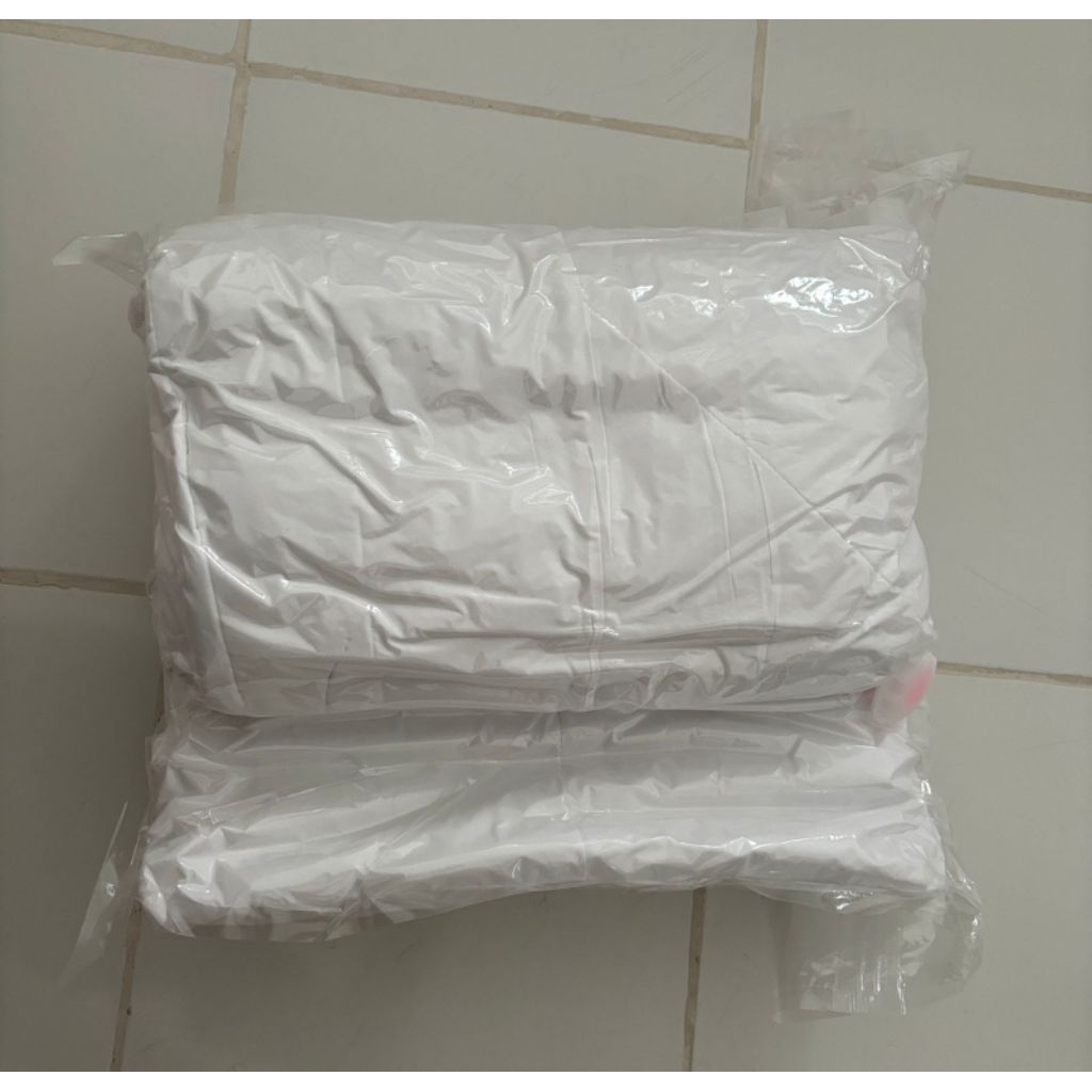 duvet + cover set king koil original new putih(JUAL CEPAT)