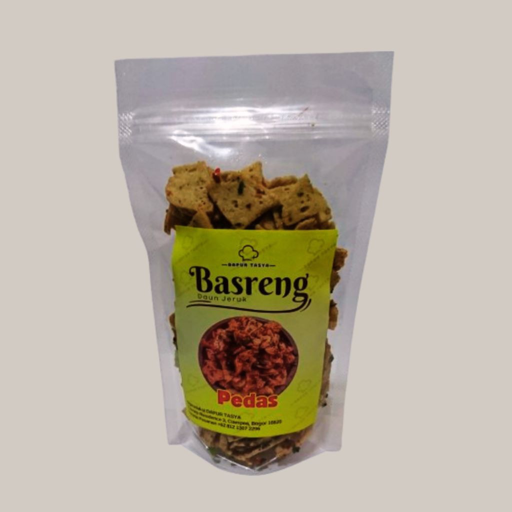 

Bqsreng Daun Jeruk Rasa PEDAS Ukuran 70 Gram / Bks