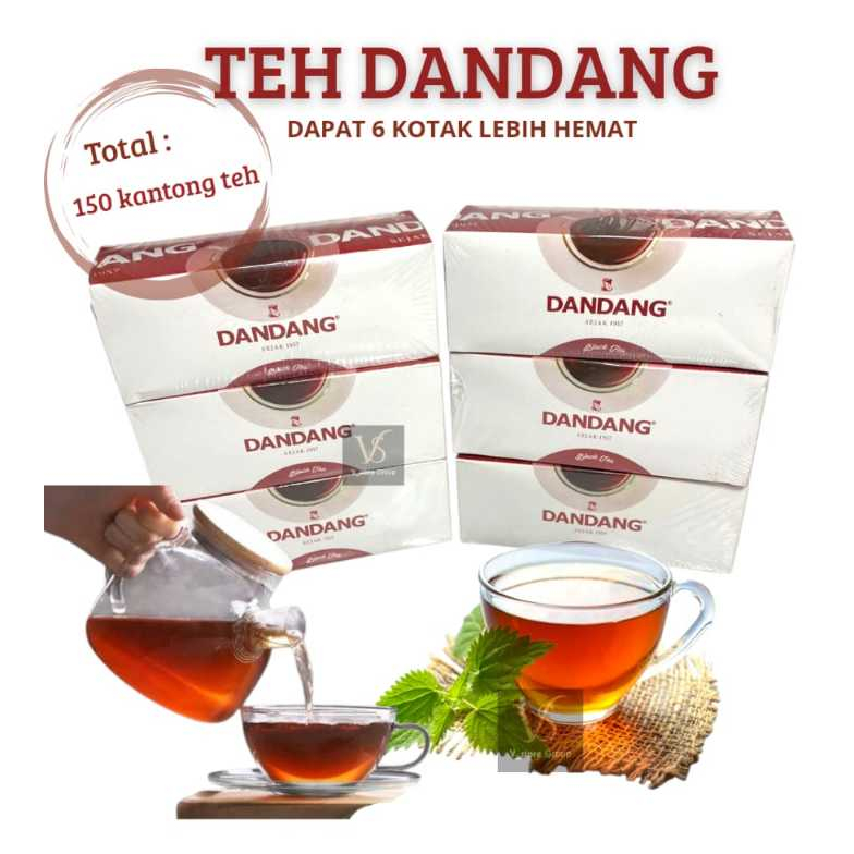 

(DAPAT 6KOTAK) TEH CELUP DANDANG /TEH CELUP/TEH DANDANG