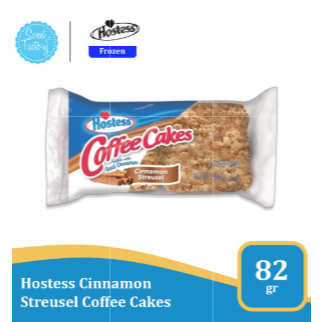 

Hostess Cinnamon Streusel Coffee Cakes - Kue Kopi Kayu Manis, 82 Gr / 2.89oz