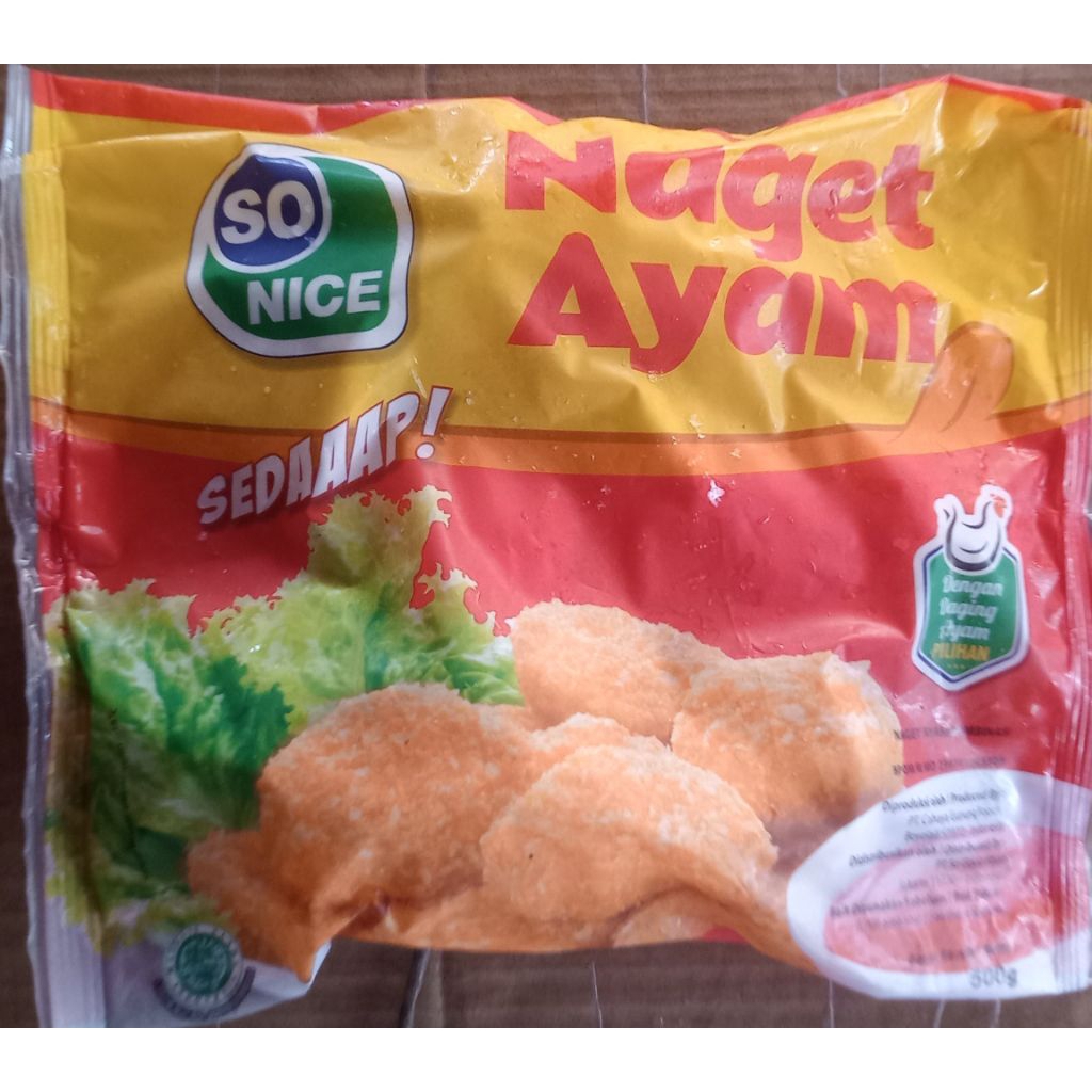

Nugget ayam Sonice 500gr/Zee Frozen Mart