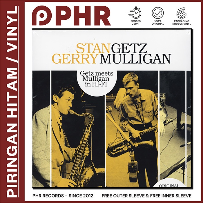 Vinyl STAN GETZ/GERRY MULLIGAN - Getz Meets Mulligan [Piringan Hitam]
