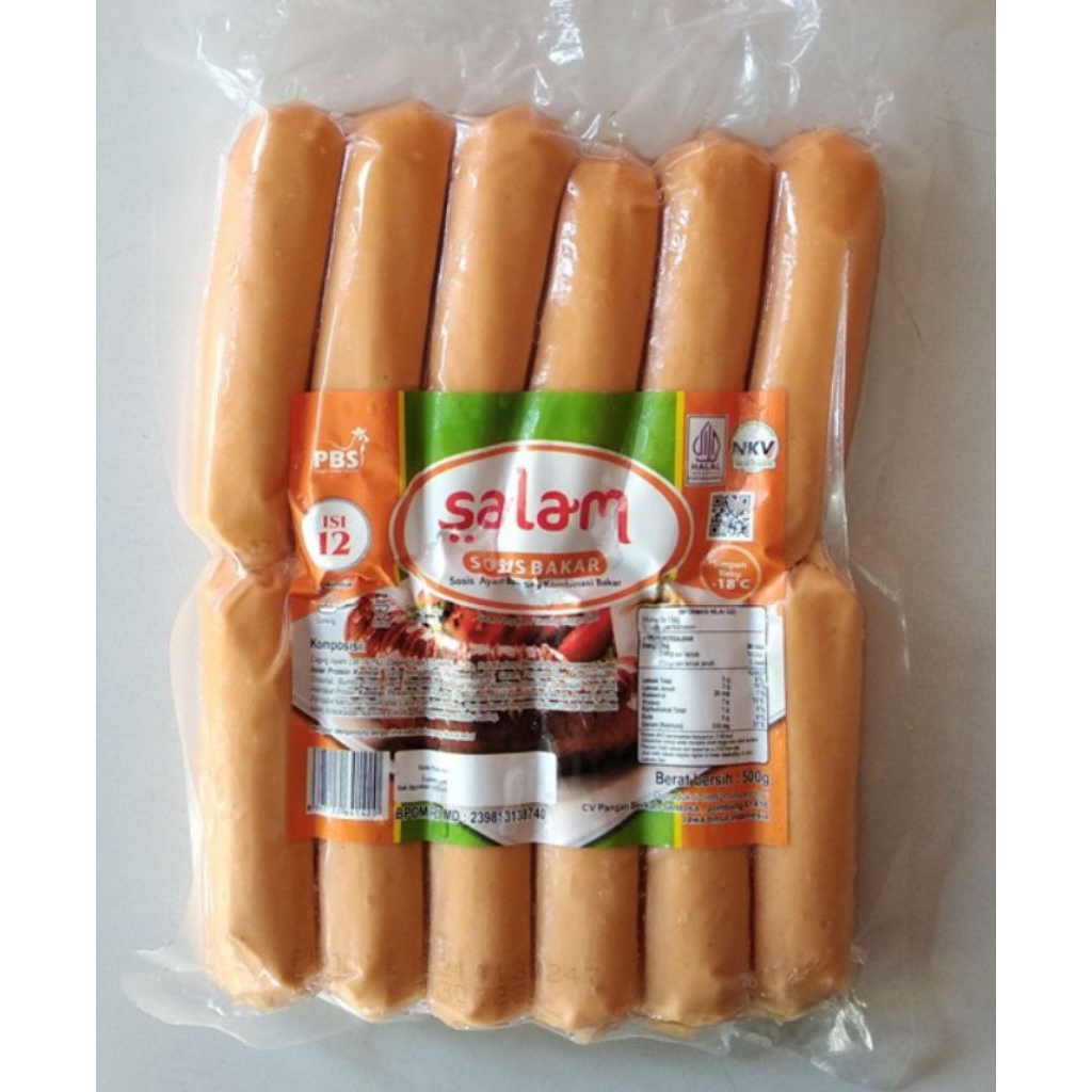 

Salam Sosis Bakar Mini Isi 12 pcs 500gr