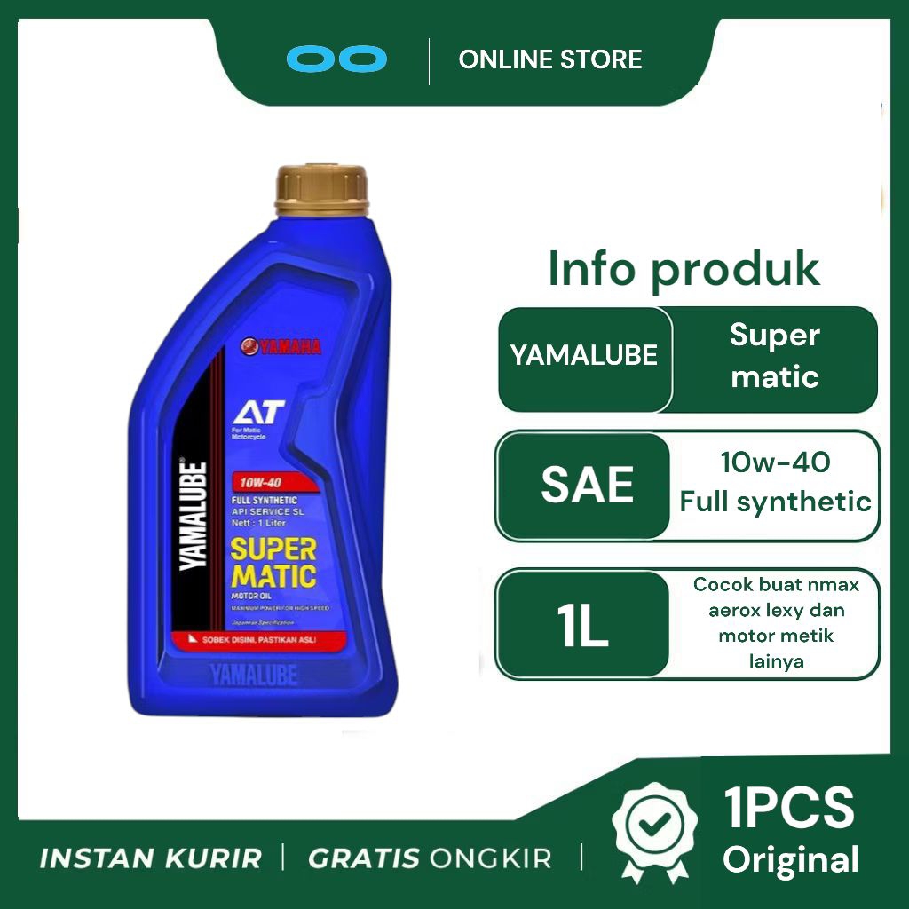 OLI ORIGINAL YAMALUBE SUPER MATIC Yamaha Yamalube Engine Oil Super Matic