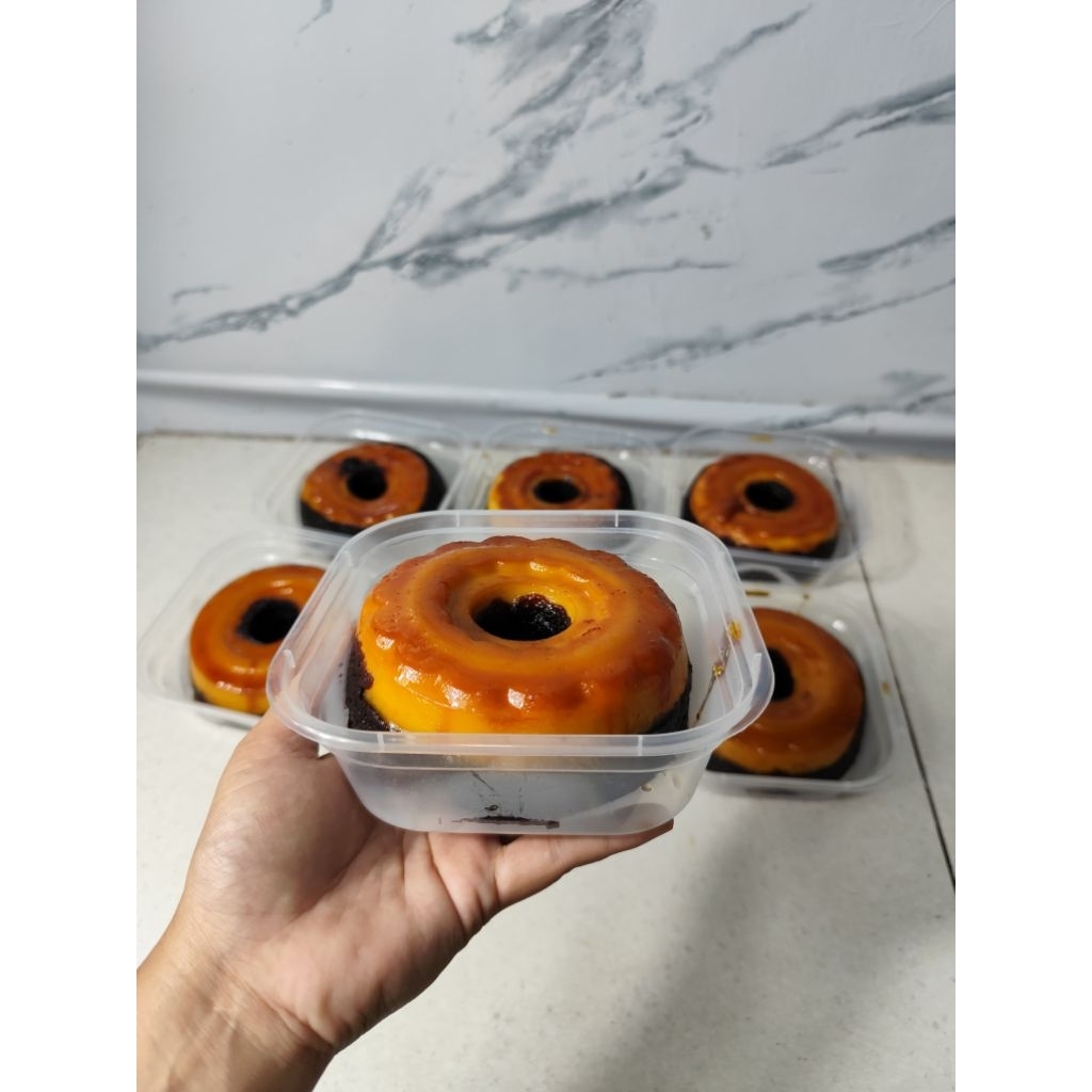 

brownies ketan keju karamel