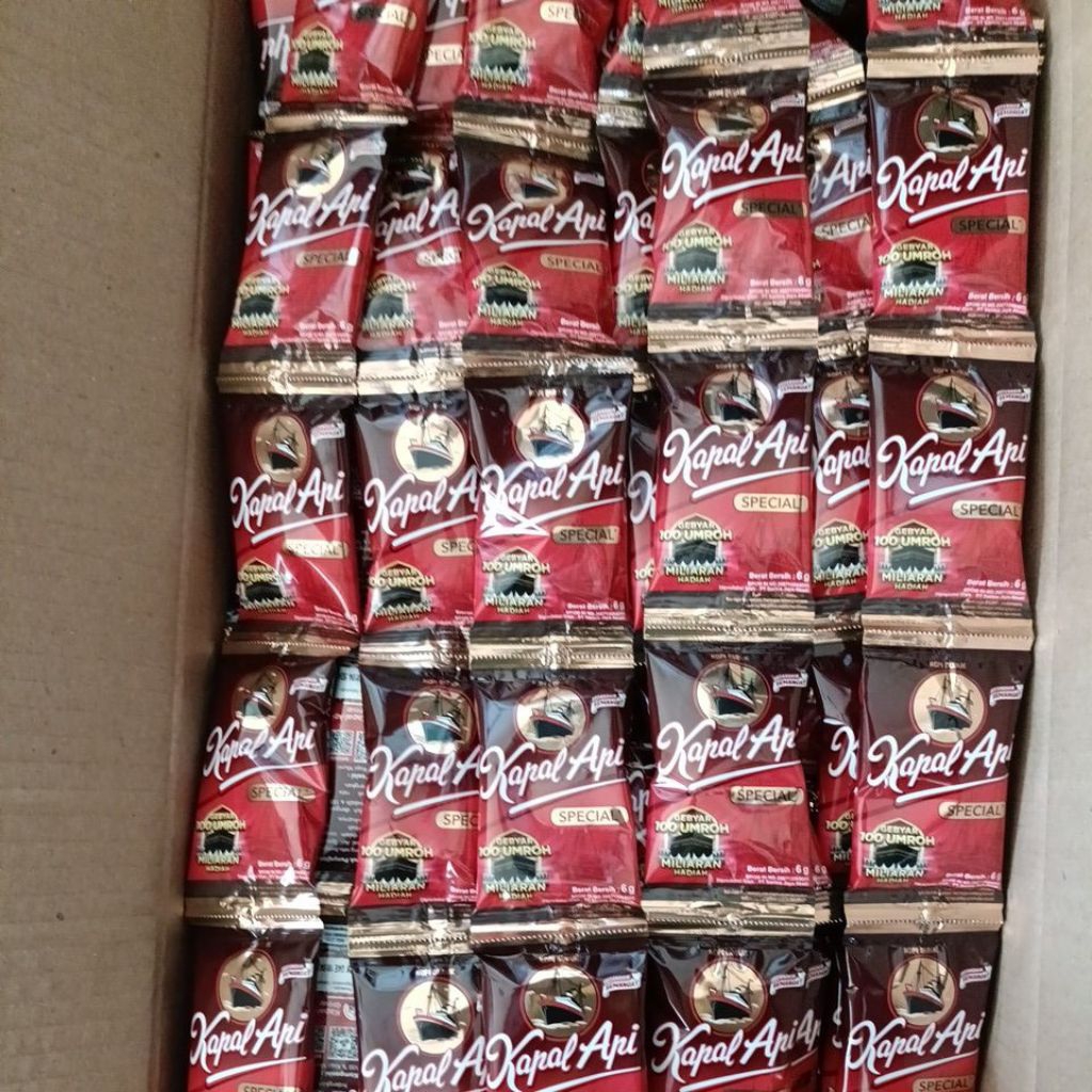 

Kapal Api 6g isi 10bks/renteng