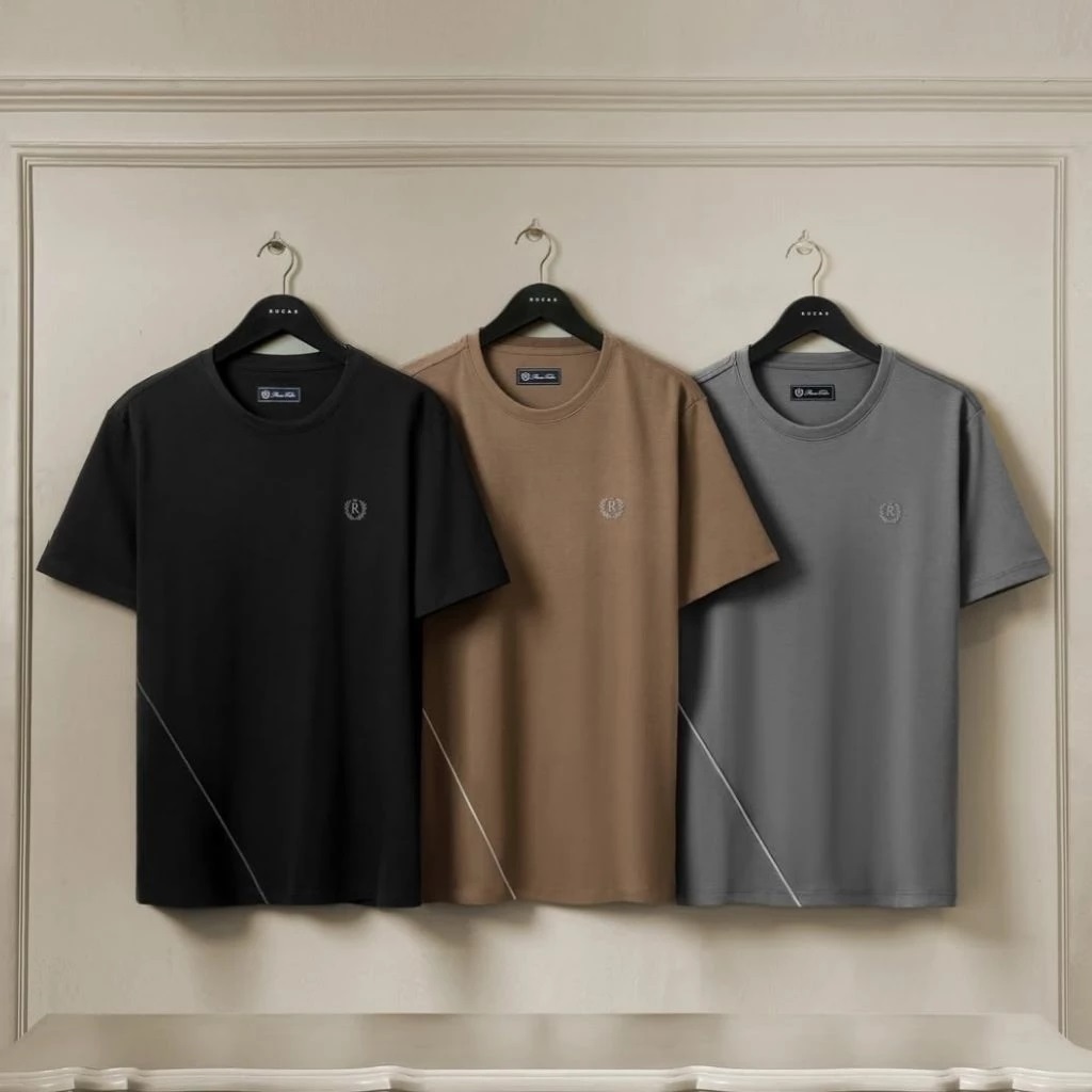 [ORIGINAL] RUCAS TEE/SHIRT RUCAS ESSENTIALS BLACK TEE | ESSENTIALS BROWN TEE | ESSENTIALS GREY TEE