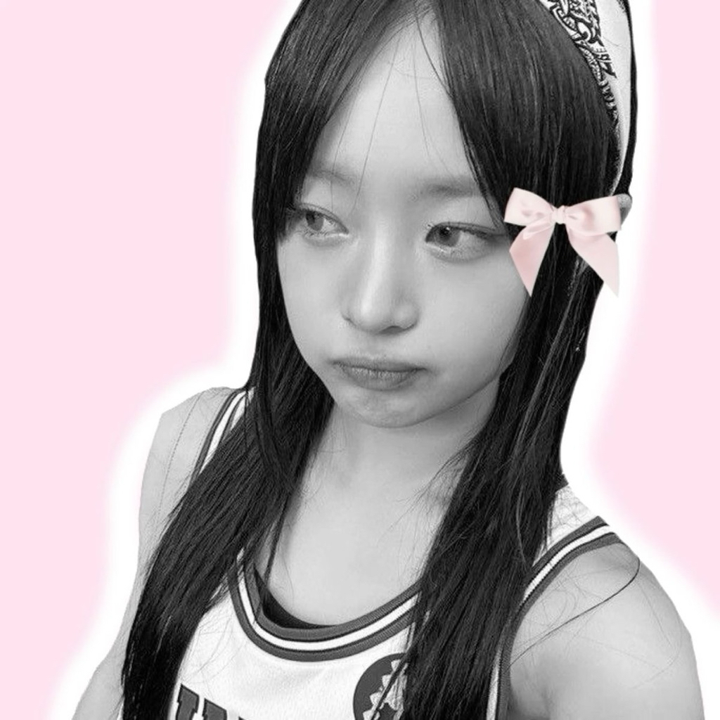 ⊹ Photocard Hanni Mirror