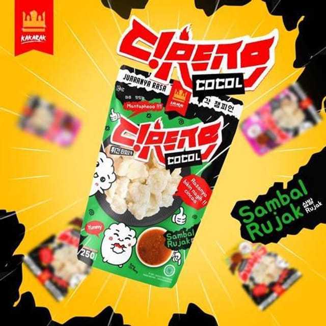 

KAKARAK Cireng Cocol Sambal Cobek, Sambal Rujak, dan Sambel Cuko