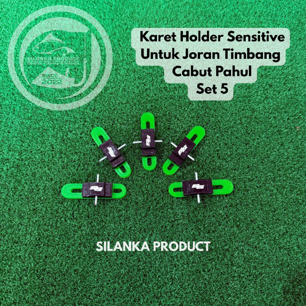 Karet Holder Senstive Joran Timbang Cabut Pahul Set 5