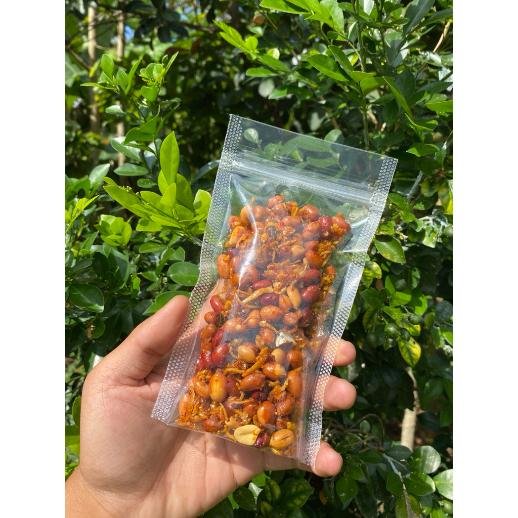 

kacang Teri Balado 100 gram makana instan tanpa pengawet