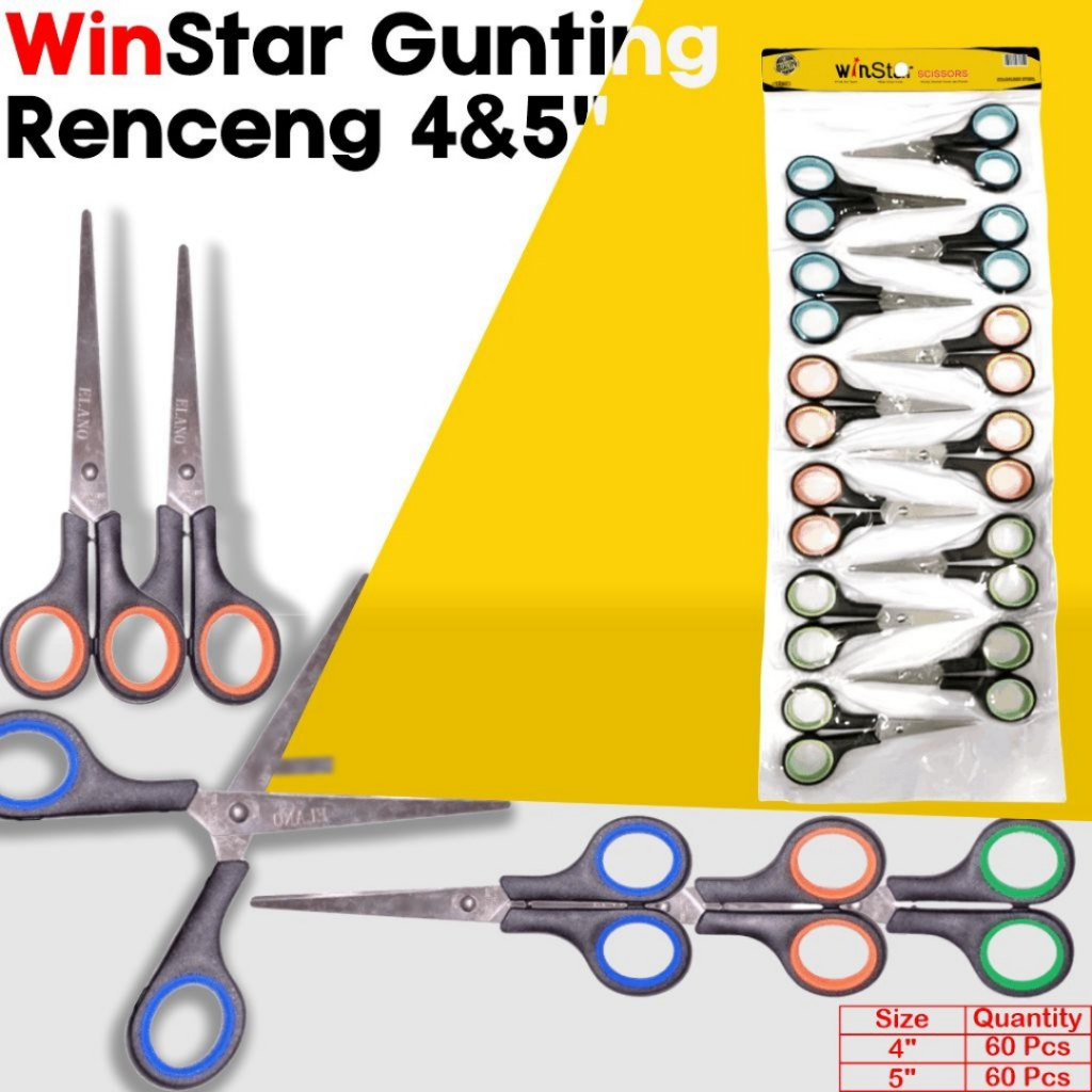 

Gunting Renceng Lusinan 4" / 5" Winstar