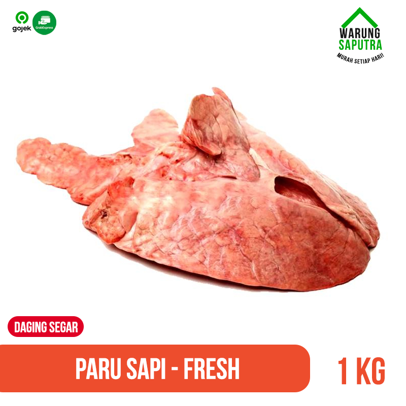 

Paru Sapi Segar / Beef Lung 1 Kg