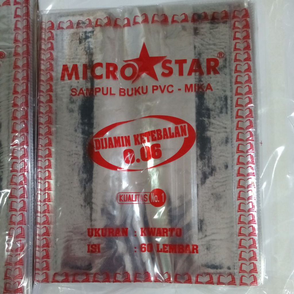 

SAMPUL MIKA QUARTO TEBAL MERK MICRO STAR