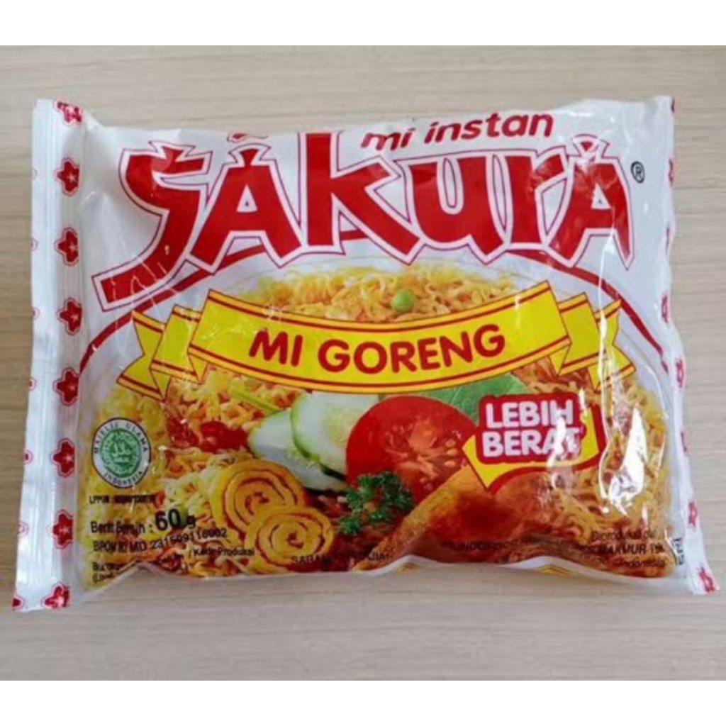 

Mi SAKURA Mi GORENG isi 40 /pcs