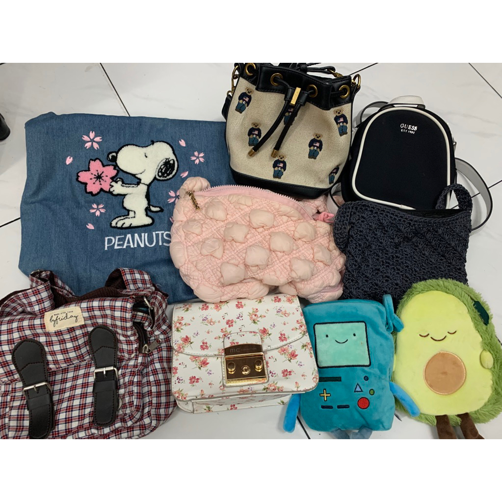 preloved bag tas wanita ttwn carlyn guess