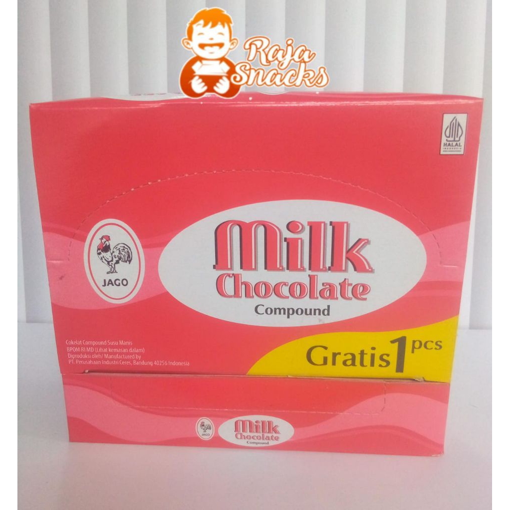 

[ BOX ] Cokelat Ayam Jago | Isi 12pcs/box@8g