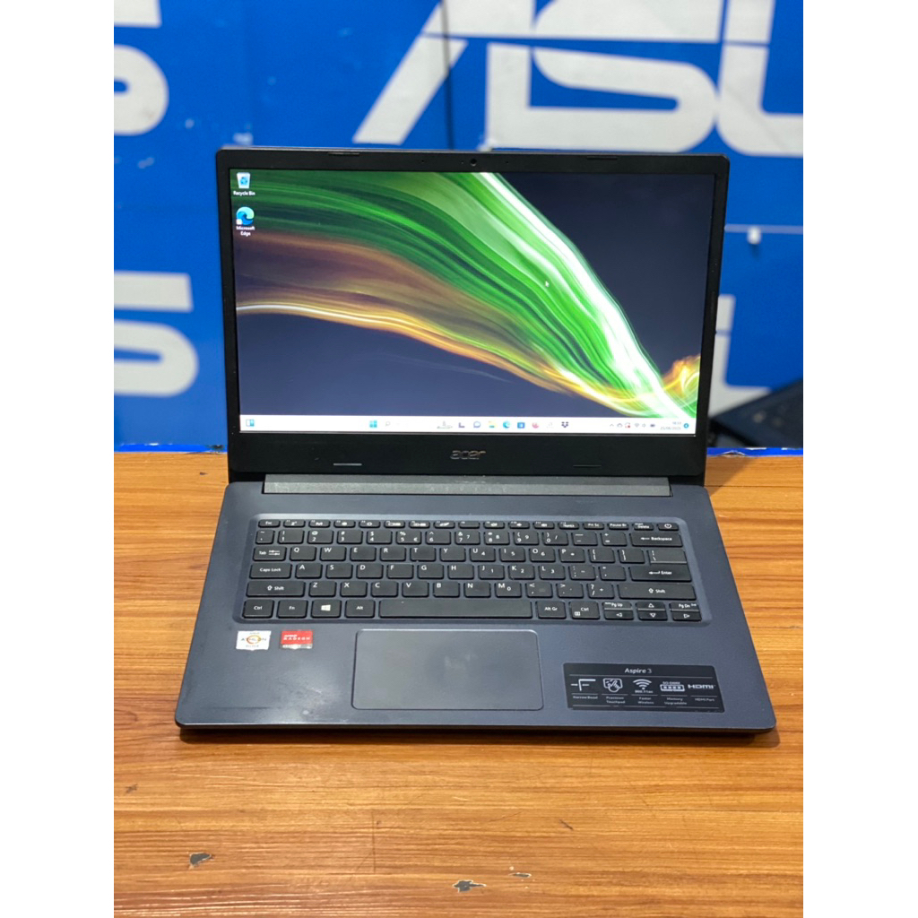Laptop Acer Aspire a314 22 amd athlon second
