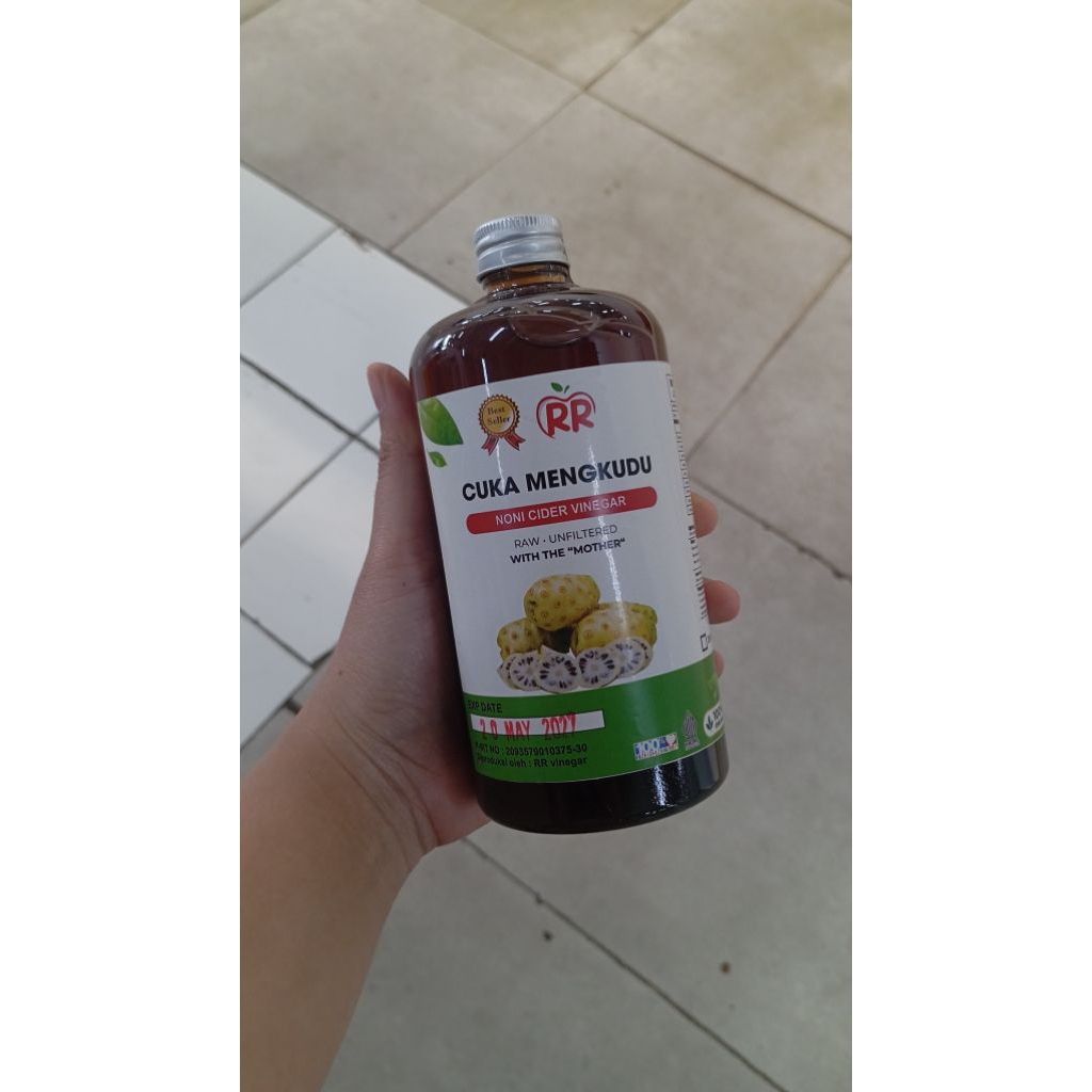 

Cuka Mengkudu with the mother