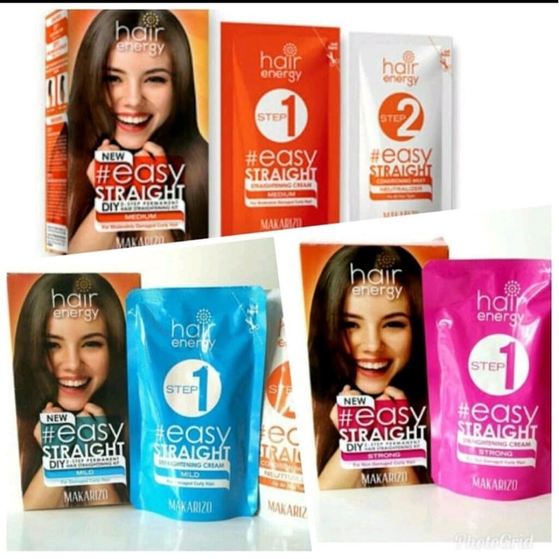 MAKARIZO EASY STRAIGHT - PELURUS RAMBUT HAIR SMOOTHING  SACHET 80ML