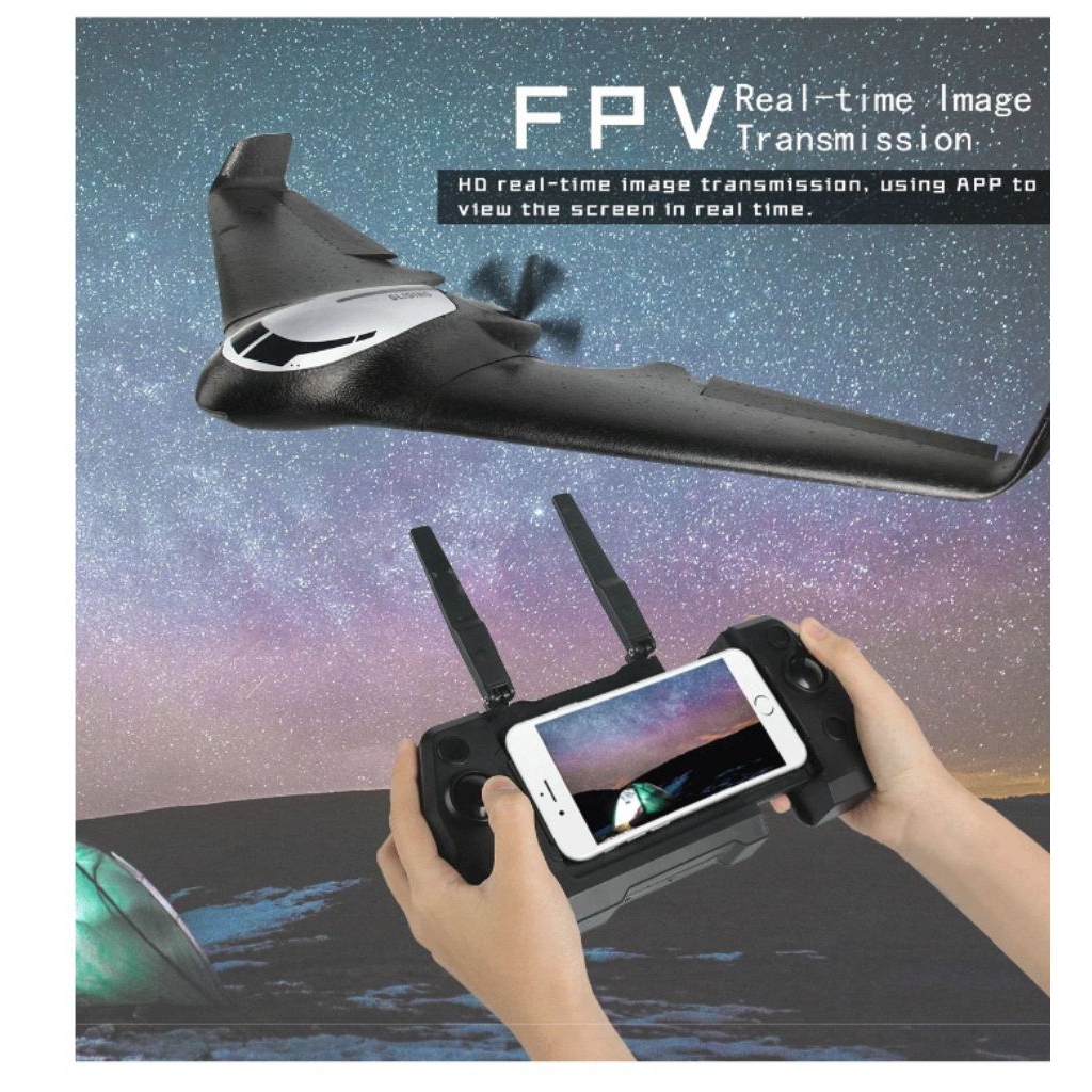 Rc glider 525  brushless motor  drone dengan kamera