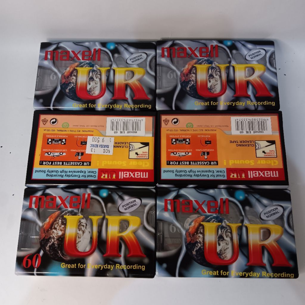 Kaset tape maxell kosong