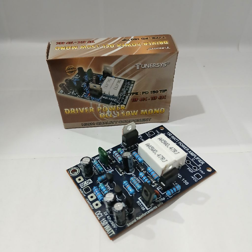 Driver Power OCL 150 W Mono TIP 41 - 42 Tunersys Original Super OCL 150 watt