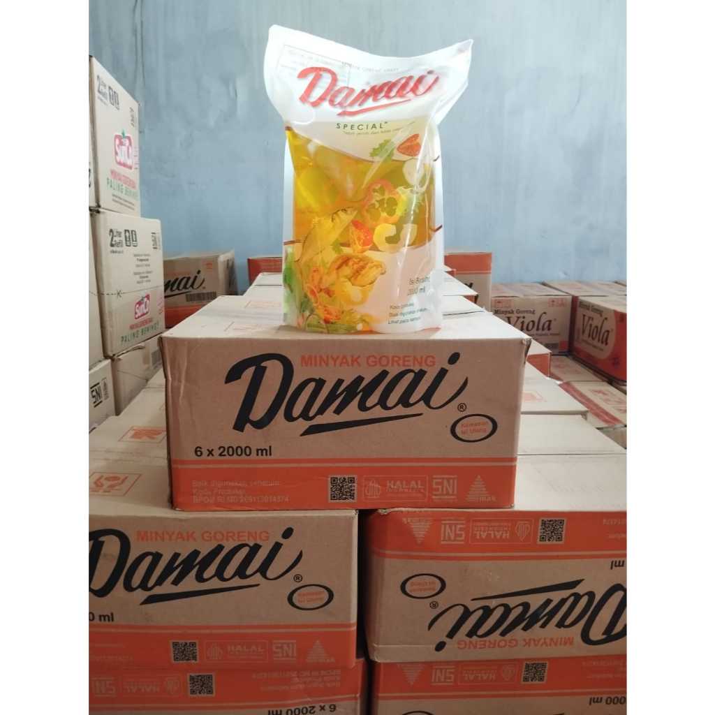 

Minyak Damai 2L 1 Dus