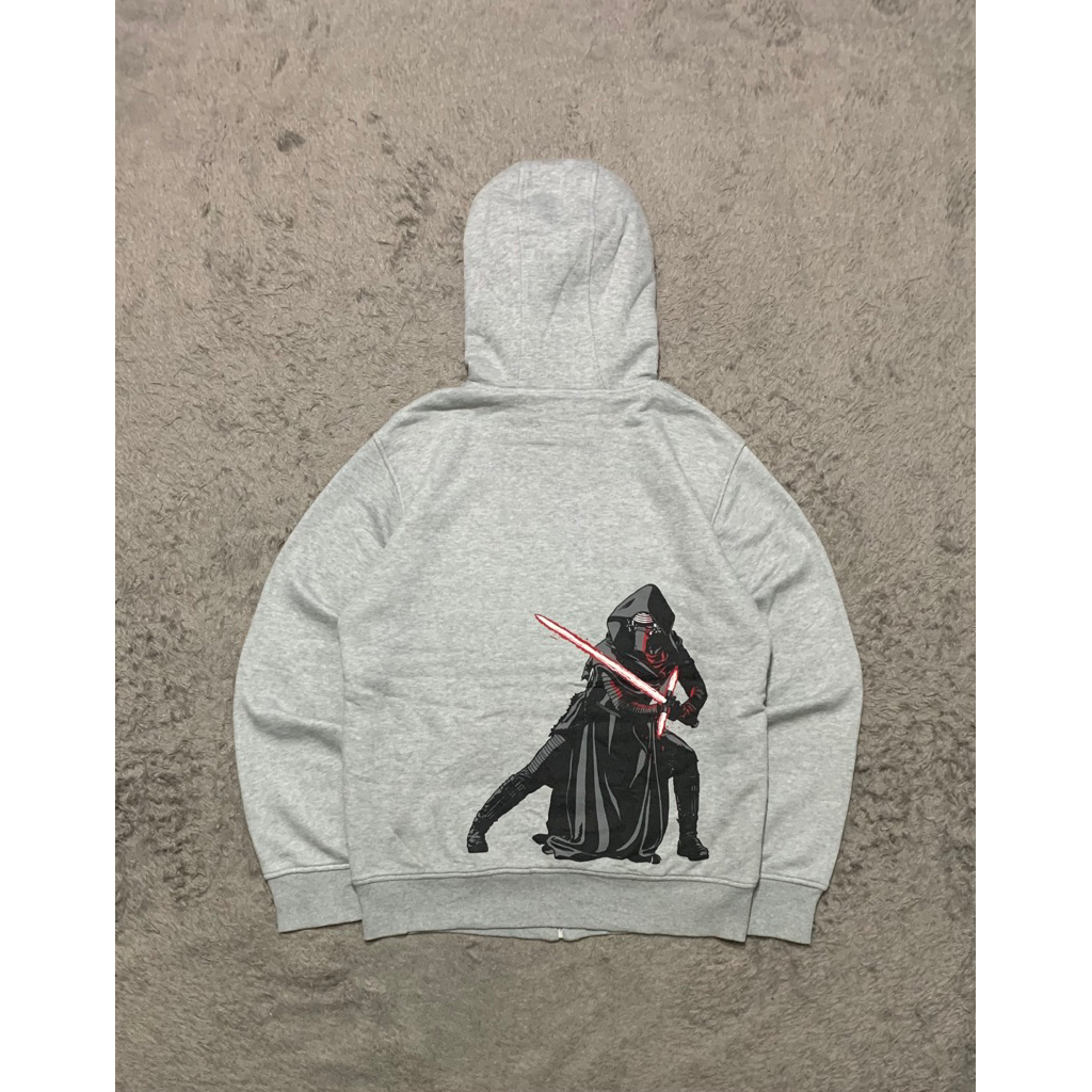 Hoodie Zipper Sherpa Uniqlo X StarWars Second Original