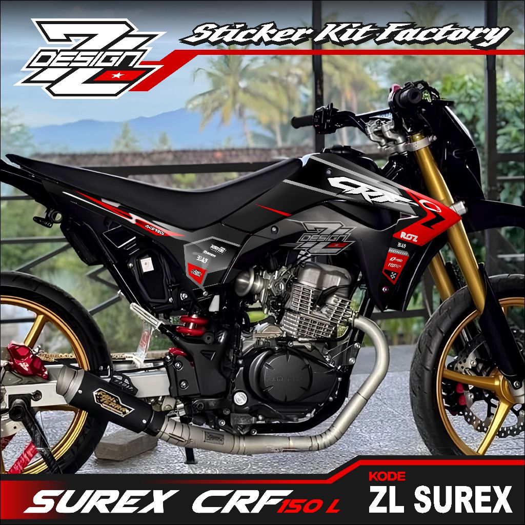 Striping Crf Surex Variasi Striping Crf Surex Simple minimalis