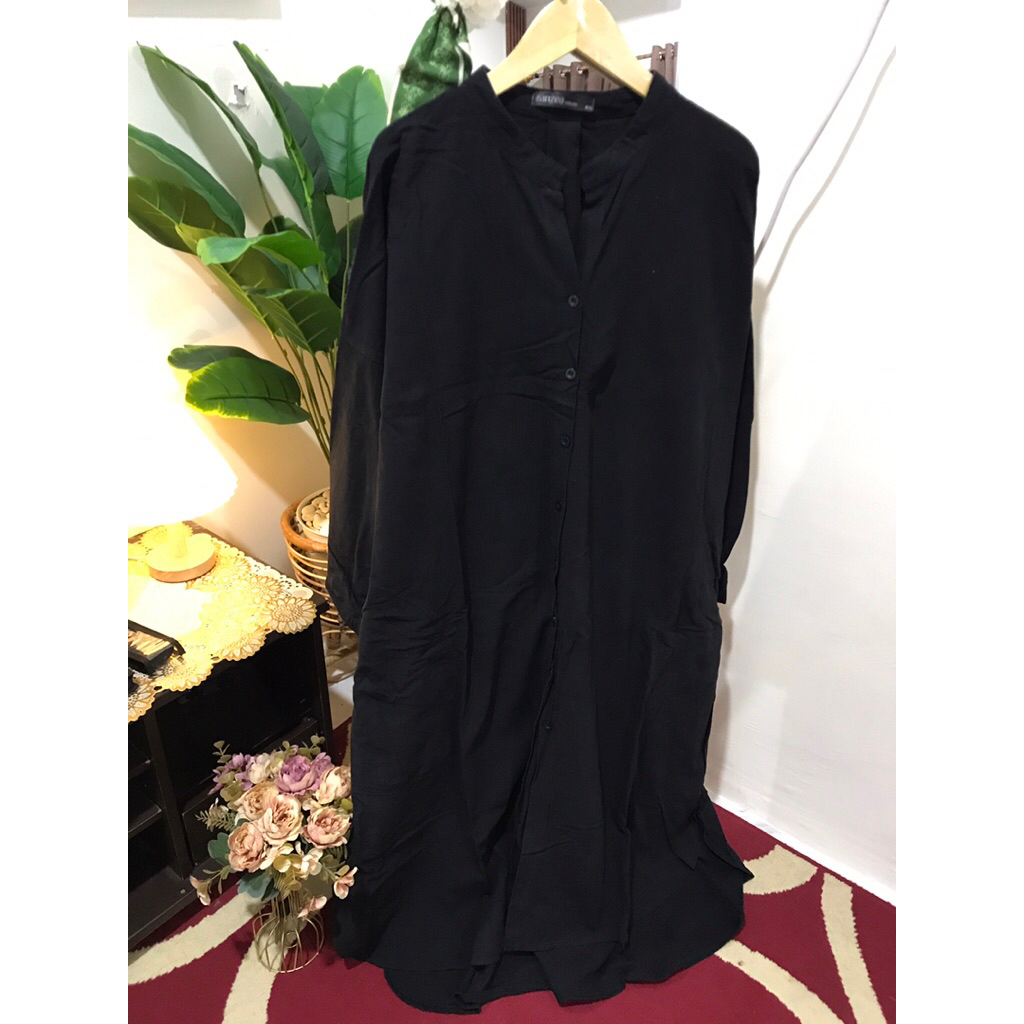 Dress Full Kancing Brand Zanzea