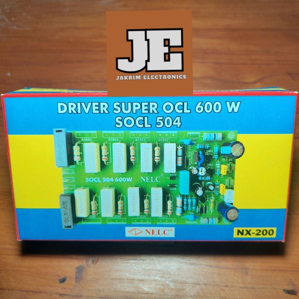 Kit Power Driver SOCL 504 Tef 600 watt NELC N-238D