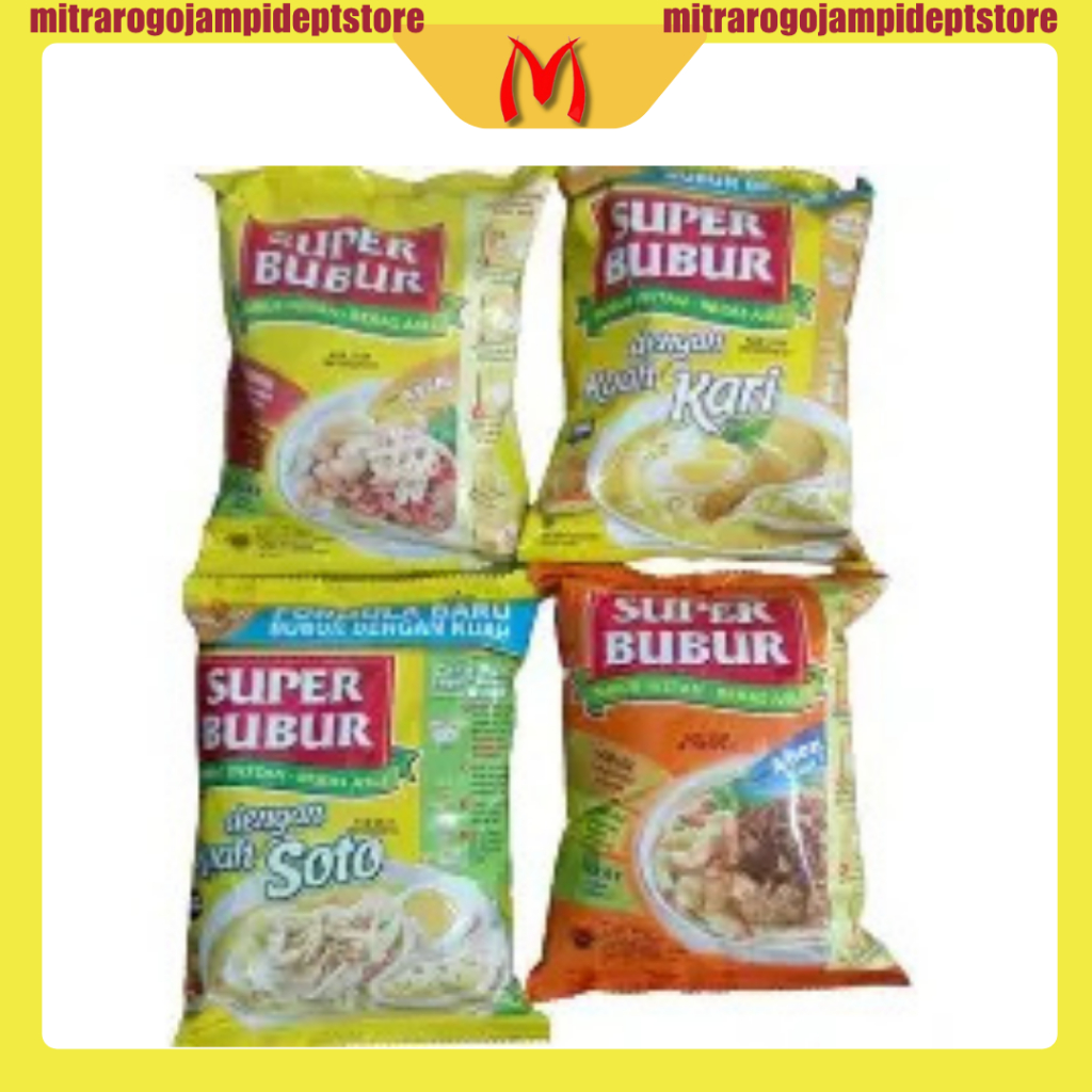 

Super Bubur - Bubur Instan 49 gr All Variant