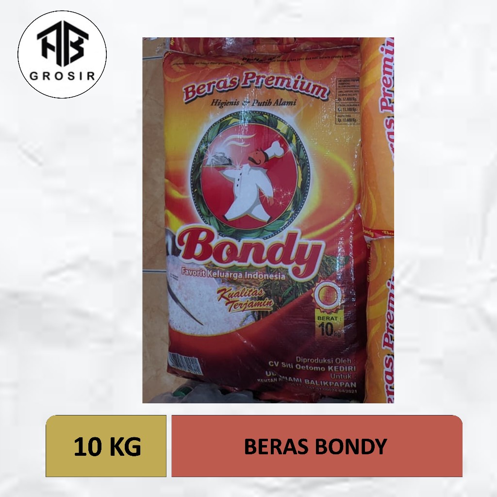 

Beras Bondy 10 Kg