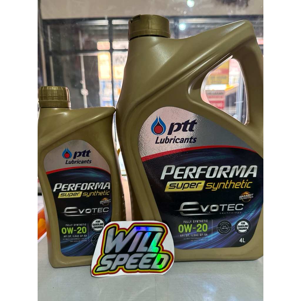 OLI PTT PERFORMA SUPER SYNTETHIC SAE 0W-20 API SP